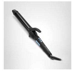 BIO IONIC Extended Barrel Black Curling Iron 1” diameter